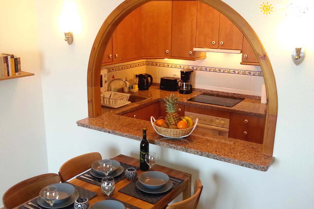 Cocina equipada de Apartment Vistamar 2