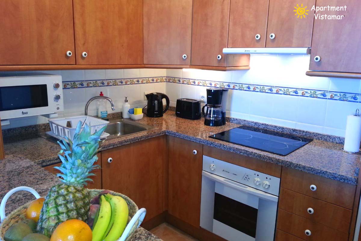 Cocina equipada de Apartment Vistamar 2